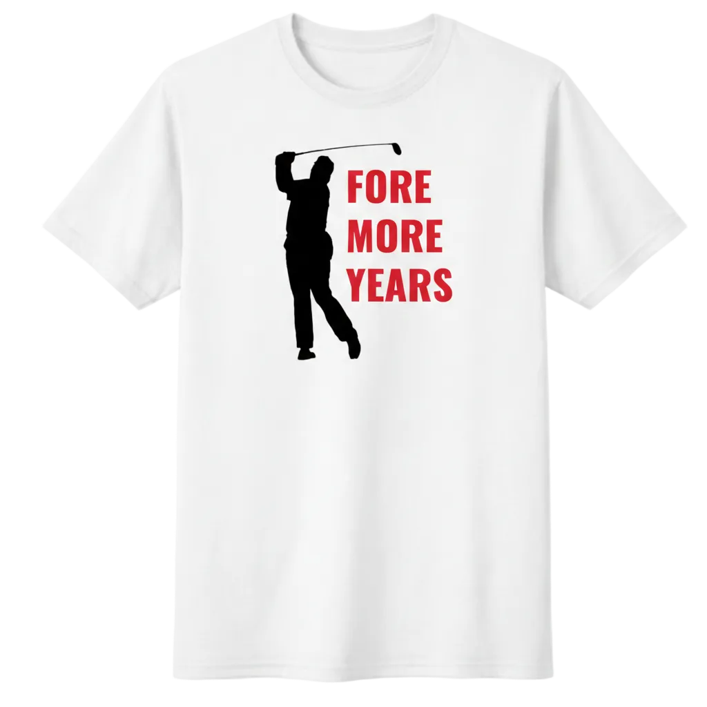 DJT - Fore More Years T-Shirt – Official GOP Store