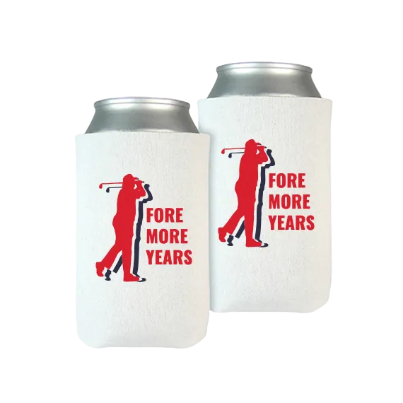 DJT Triple Threat - Fore More Years Can Coolers – Official GOP Store