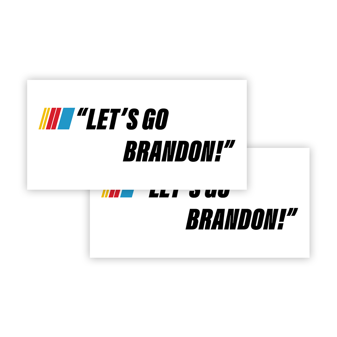 LET'S GO BRANDON Window Decal - LET'S GO BRANDON Window Sticker -  72081LET'S GO BRANDON