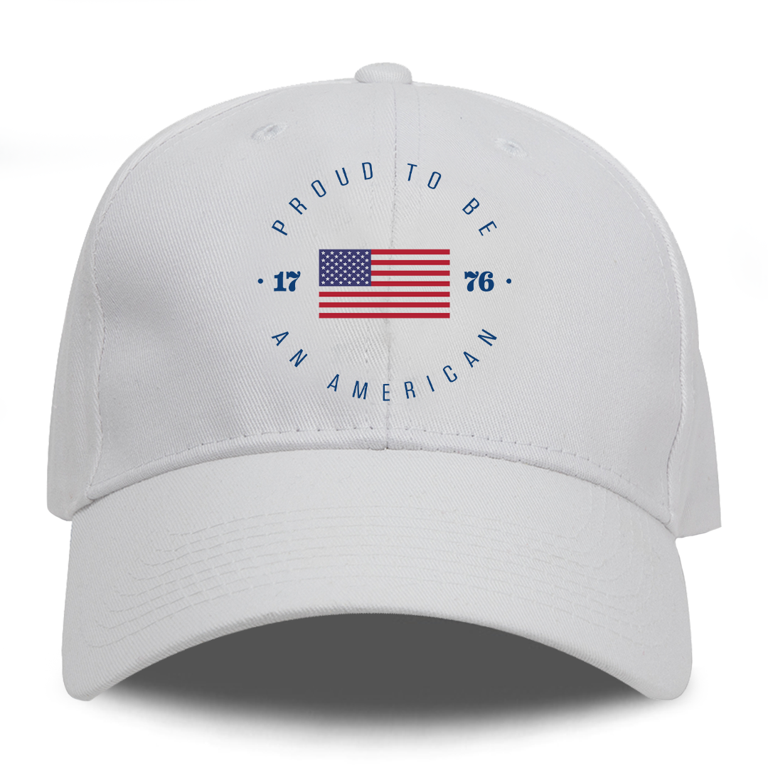 ‘Proud To Be an American’ Flag Baseball Cap – Official GOP Store