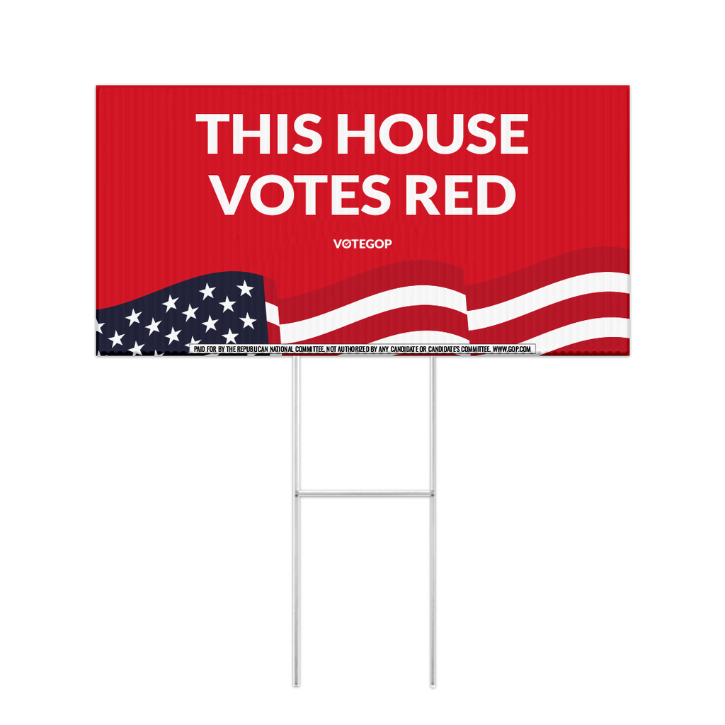 Vote Republican Yard Sign – Official GOP Store